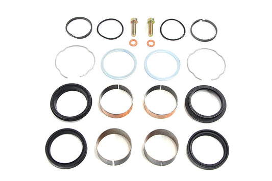HARLEY 49mm Fork Rebuild Kit Fits 2006-2017 FXD, 2006-2017 FXDL, 2006-2017 FXDWG, 2006-2017 FX