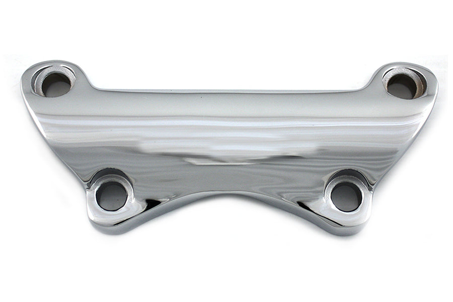 HARLEY 1 inch Handlebar Top Clamp Chrome fits 2008-2014 FLT, 2008-2014 FLHR,