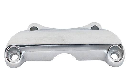 HARLEY 1 inch Handlebar Top Clamp Chrome Fits 2008-2014 FLT, 2008-2014 FLHR,