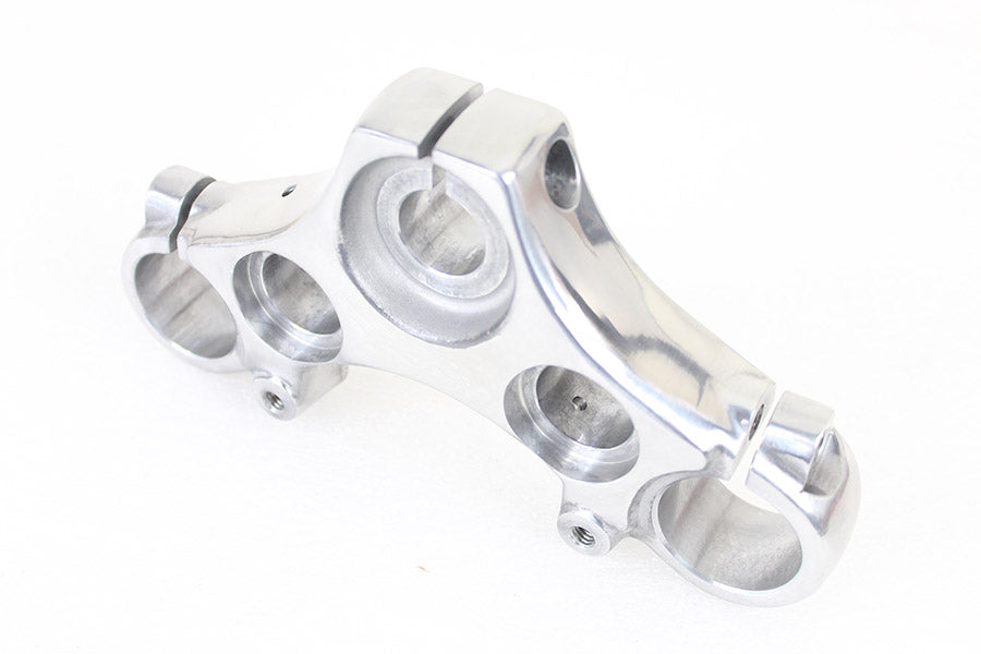 HARLEY Replica Top Triple Tree Polished fits 1988-2005 XL, 1988-1994 FXR, 1991-2005 FXD,
