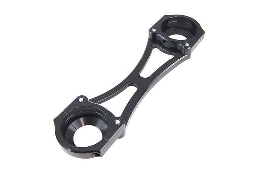 HARLEY 41mm Black Front Fork Brace Fits 2000-2013 FXST, 1999-2005 FXDWG,