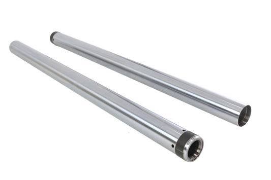 HARLEY Hard Chrome 49mm Fork Tube Set 4 inch Over Stock Fits 2006-2017 FXDWG,
