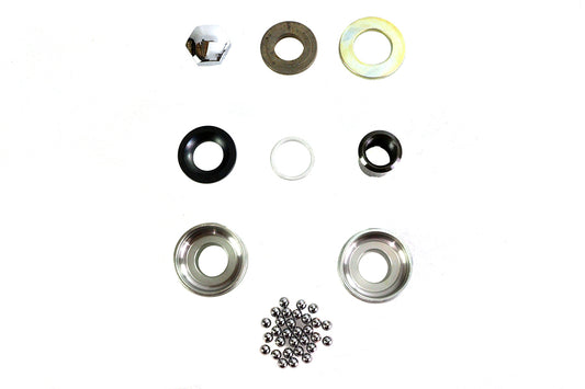 HARLEY Zinc Plated Fork Neck Cup Kit Fits 1952-1977 XL,