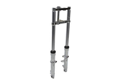 HARLEY Fork Assembly with Chrome Sliders Fits 1980-1983 FX,