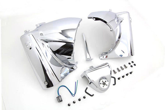 HARLEY Headlamp Cowl Assembly Chrome Fits 1986-2013 FLT,