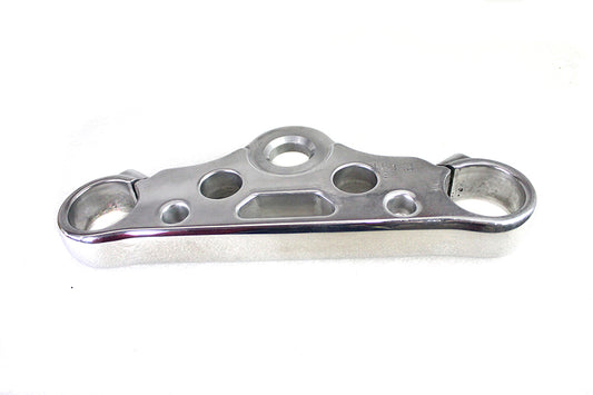 HARLEY FXDWG Chrome Top Triple Tree Fits 2008-2017 FXDWG, 2012-2012 FXDWG96, 2012-2017 FXDWG103,