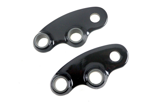 HARLEY Black Spring Fork Rocker Set Fits 0- Custom, application