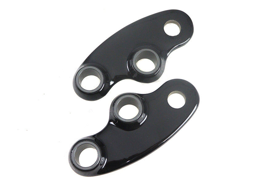 HARLEY Black Spring Fork Rocker Set fits 0- Custom, application