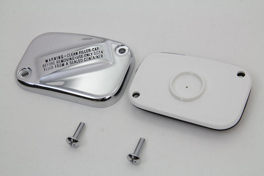 HARLEY Handlebar Master Cylinder Cover Chrome fits 2015-2017 FXST, 2015-2017 FLST,