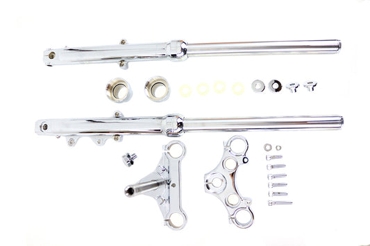 HARLEY FXR Fork Assembly Chrome Fits 1988-1994 FXR,