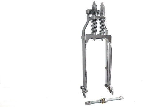 HARLEY 18 inch Spring Fork Kit Chrome Fits 1941-1984 FL, 1941-1984 FL, 1936-1952 EL, 1970-1984