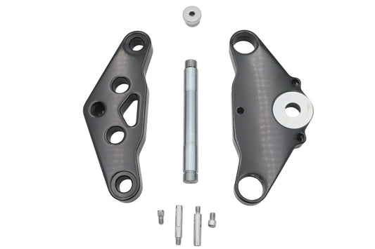 HARLEY Ultima Black 5° Triple Tree Set Billet Fits 0- Custom, Application