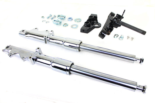 HARLEY 41mm Adjustable Dual Disc Fork Assembly Fits 1984-1999 FLST,