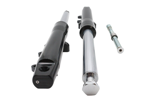 HARLEY Ultima 41mm Billet Fork Slider Assembly -4 inch Fits 1984-1999 FXST,