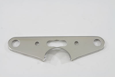 HARLEY Top Triple Tree Cover Solid Style Stainless Steel Fits 1949-1959 FL,