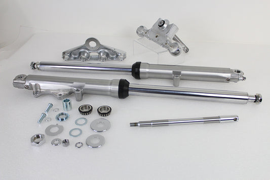 HARLEY 41mm Fork Assembly with Polished Sliders Fits 0- Custom, application
