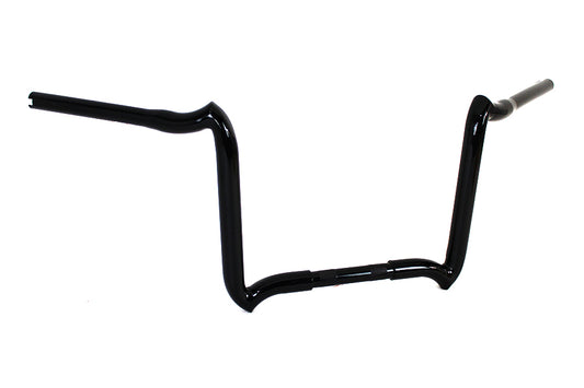 HARLEY 12 inch Road Glide Handlebar without Indents Black Fits 2008-2014 FLTR,