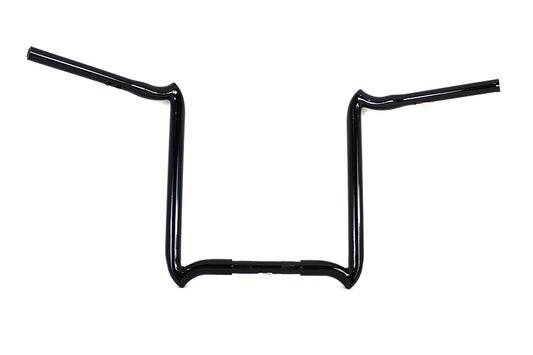 HARLEY 16 inch Road Glide Handlebar without Indents Black Fits 2008-2014 FLTR,