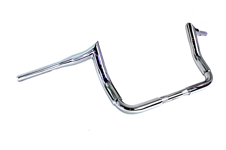 HARLEY 10 inch Bagger Ape Style Handlebar Chrome fits 2014-UP FLHT, 2014-UP FLHX,