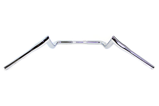 HARLEY 12 inch Bagger Ape Style Handlebar Chrome fits 2014-UP FLHT, 2014-UP FLHX,