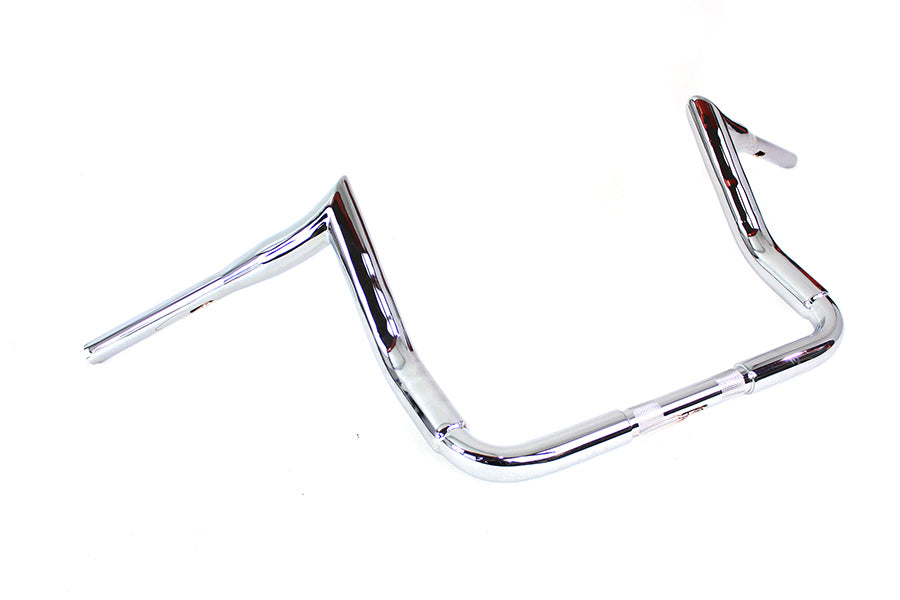 HARLEY 12 inch Bagger Ape Style Handlebar Chrome fits 2014-UP FLHT, 2014-UP FLHX,