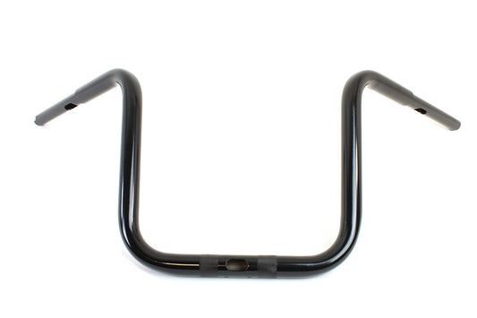 HARLEY 12 inch Tall Boy Handlebar Black Fits 2015-UP FLTR,