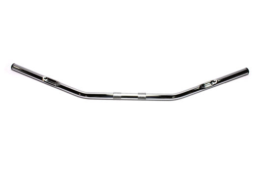 HARLEY Chrome Drag Handlebar with Indents Fits 1982-1984 FL, 1982-1984 FX, 1982-UP XL, 1986-20
