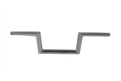 HARLEY 8 inch Low Z Handlebar with Indents fits 1982-1984 FL, 1982-1984 FX, 1982-UP XL, 1986-2017 FLST, 1984-2017 FXST, 1982-1994 FXR, 19