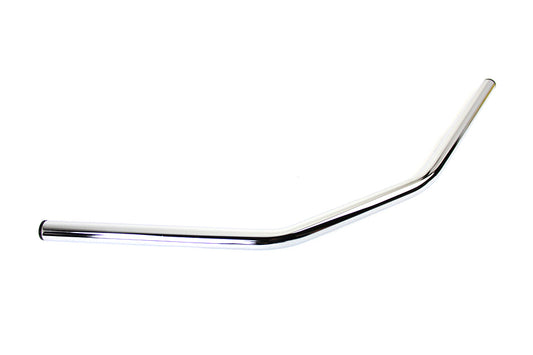 HARLEY Flat 1 inch Drag Handlebar with Indents Chrome fits 1982-1984 FL, 1982-1984 FX, 1982-UP XL, 1986-2017 FLST, 1984-2017 FXST, 1982-198