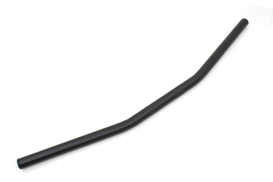 HARLEY Black Drag Handlebar with Indents Fits 1982-1984 FL, 1982-1984 FX, 1982-1994 FXR, 1982-