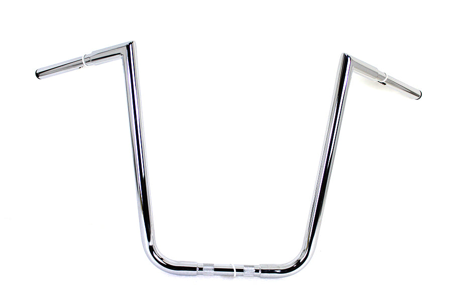 HARLEY 18 inch Ape Hanger Z Handlebar Chrome fits 1999-2013 FLTR, 1999-2018 FLHR,