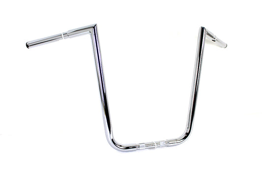 HARLEY 18 inch Ape Hanger Z Handlebar Chrome fits 1999-2013 FLTR, 1999-2018 FLHR,