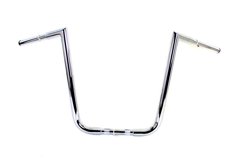 HARLEY 16 inch Ape Hanger Z Handlebar Chrome fits 1999-2013 FLTR, 1999-2018 FLHR,