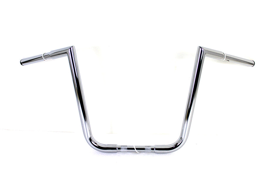 HARLEY 14 inch Ape Hanger Z Handlebar Chrome fits 1999-2013 FLTR, 1999-2018 FLHR,