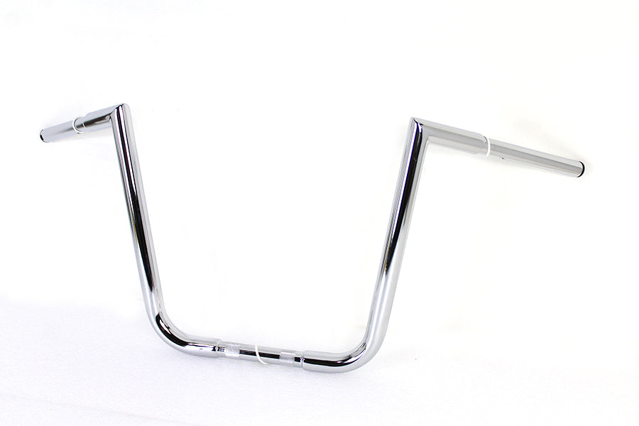 HARLEY 14 inch Ape Hanger Z Handlebar Chrome fits 1999-2013 FLTR, 1999-2018 FLHR,
