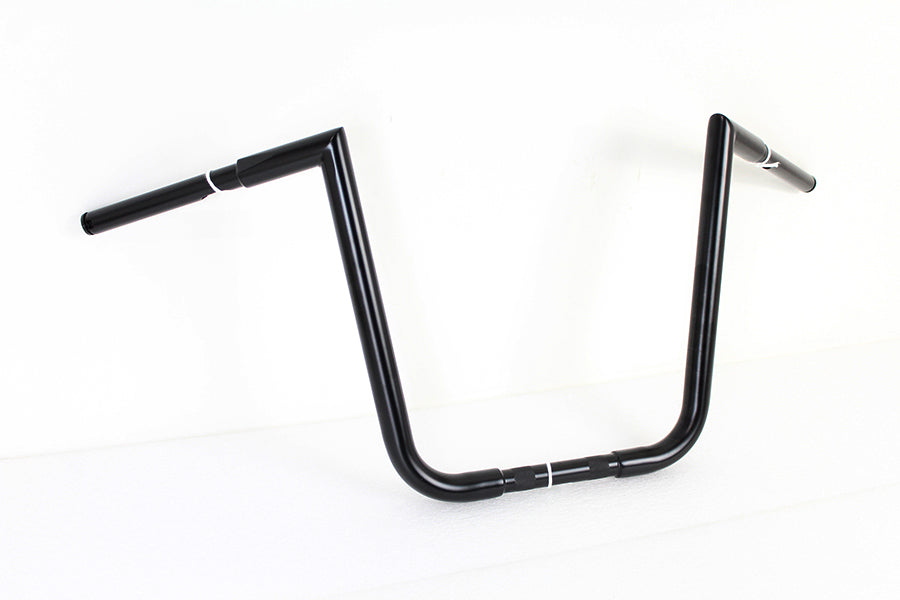HARLEY 14 inch Ape Hanger Z Handlebar Black fits 1999-2013 FLTR, 1999-2018 FLHR,