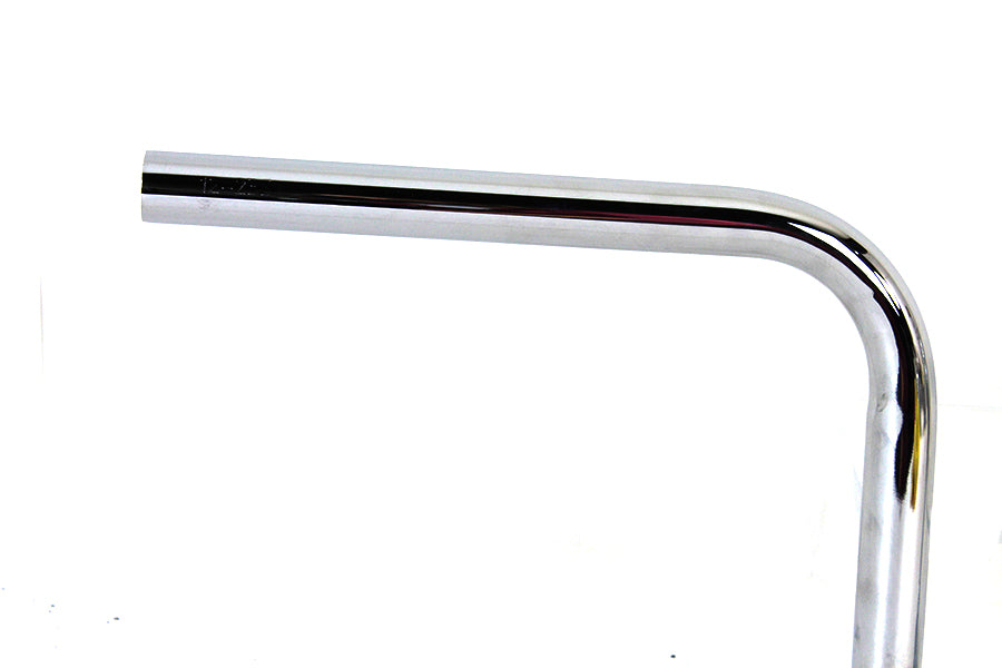 HARLEY 8 inch Ape Hanger Z Handlebar Chrome fits 1984-2017 FXST, 1986-2017 FLST,