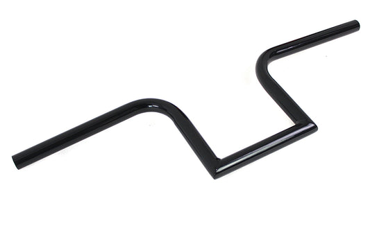 HARLEY 8 inch Ape Hanger Z Handlebar Black fits 1984-2017 FXST, 1986-2017 FLST, 1982-1984 FL, 1982-1994 FX, 1982-UP XL, 1982-1994 FXR, 19