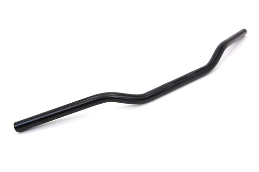 HARLEY Black 3 inch Drag Handlebars without Indents Fits 1974-1981 FL, 1974-1981 FX, 1974-1981 X