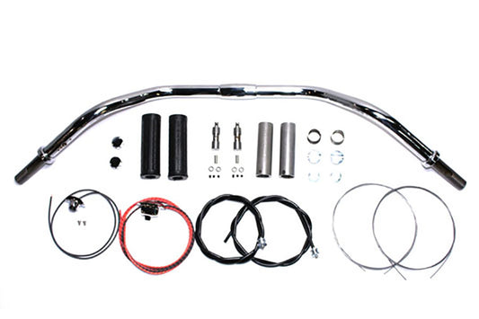 HARLEY 5 inch Chrome Handlebar Assembly Fits 1954-1959 FL,