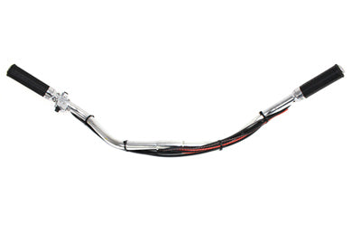 HARLEY 4 inch Chrome Handlebar Assembly fits 1949-1953 FL,
