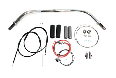 HARLEY 4-1/2 inch Glide Handlebar Assembly fits 1954-1959 FL,
