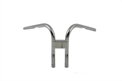 HARLEY 7 inch Buckhorn Handlebar with Indents fits 1982-1984 FL, 1982-1984 FX, 1982-UP XL, 1986-2017 FLST, 1984-2017 FXST, 1982-1994 FXR,