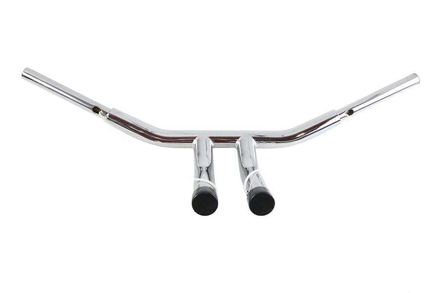 HARLEY 8 inch Fatster 'T' Handlebar without Indents fits 1982-1984 FL, 1982-1984 FX, 1982-UP XL, 1986-2017 FLST, 1981-2017 FXST, 1981-2017
