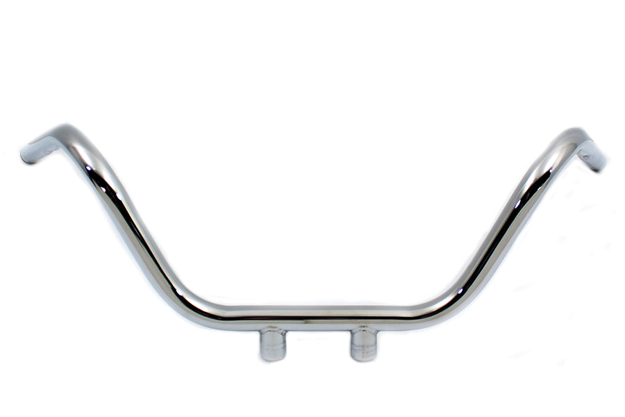 HARLEY 1 inch Flat Track Handlebar with Indents fits 1982-1984 FL, 1982-1984 FX, 1982-UP XL, 1986-2017 FLST, 1984-2017 FXST, 1982-1994 FXR,