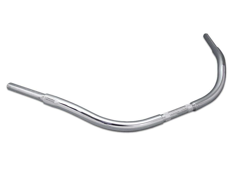HARLEY 1-1/4 inch Beach Bar Handlebar with Indents fits 1982-1984 FL, 1982-1984 FX, 1982-UP XL, 1986-2017 FLST, 1984-2017 FXST, 1982-1994 F