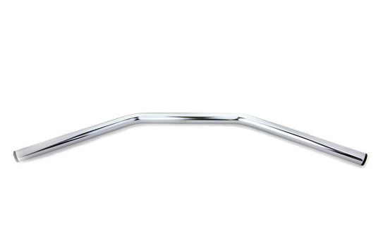 HARLEY Flat Drag Handlebar without Indents Chrome fits 1974-1981 FL, 1974-1981 FX, 1974-1981 XL,