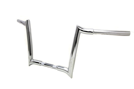 HARLEY 12 inch Ape Handlebar without Indents Chrome Fits 2008-2013 FLT,