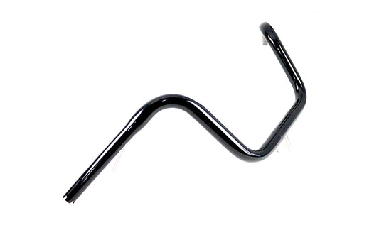 HARLEY 10 inch Mini Ape Hanger Handlebar with Indents Black Fits 0- Custom, application for use wit