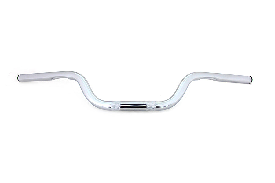 HARLEY 1 inch Super Bar Handlebar Chrome fits 1982-1984 FL, 1982-1984 FX, 1982-UP XL, 1986-2017 FLST, 1984-2017 FXST, 1982-1994 FXR, 1982